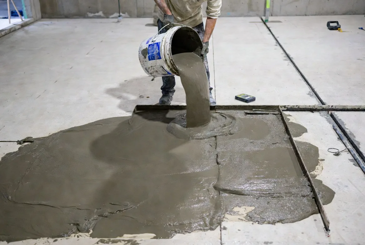 Subfloor preparation and levelling